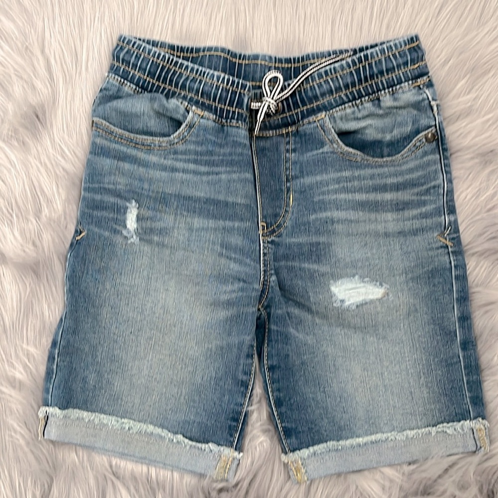 Stylish Blue Denim Kids Shorts